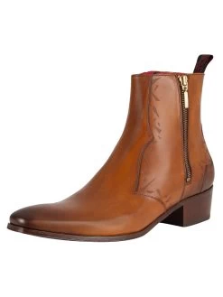Jeffery West Carlito Leather Boots - Castano