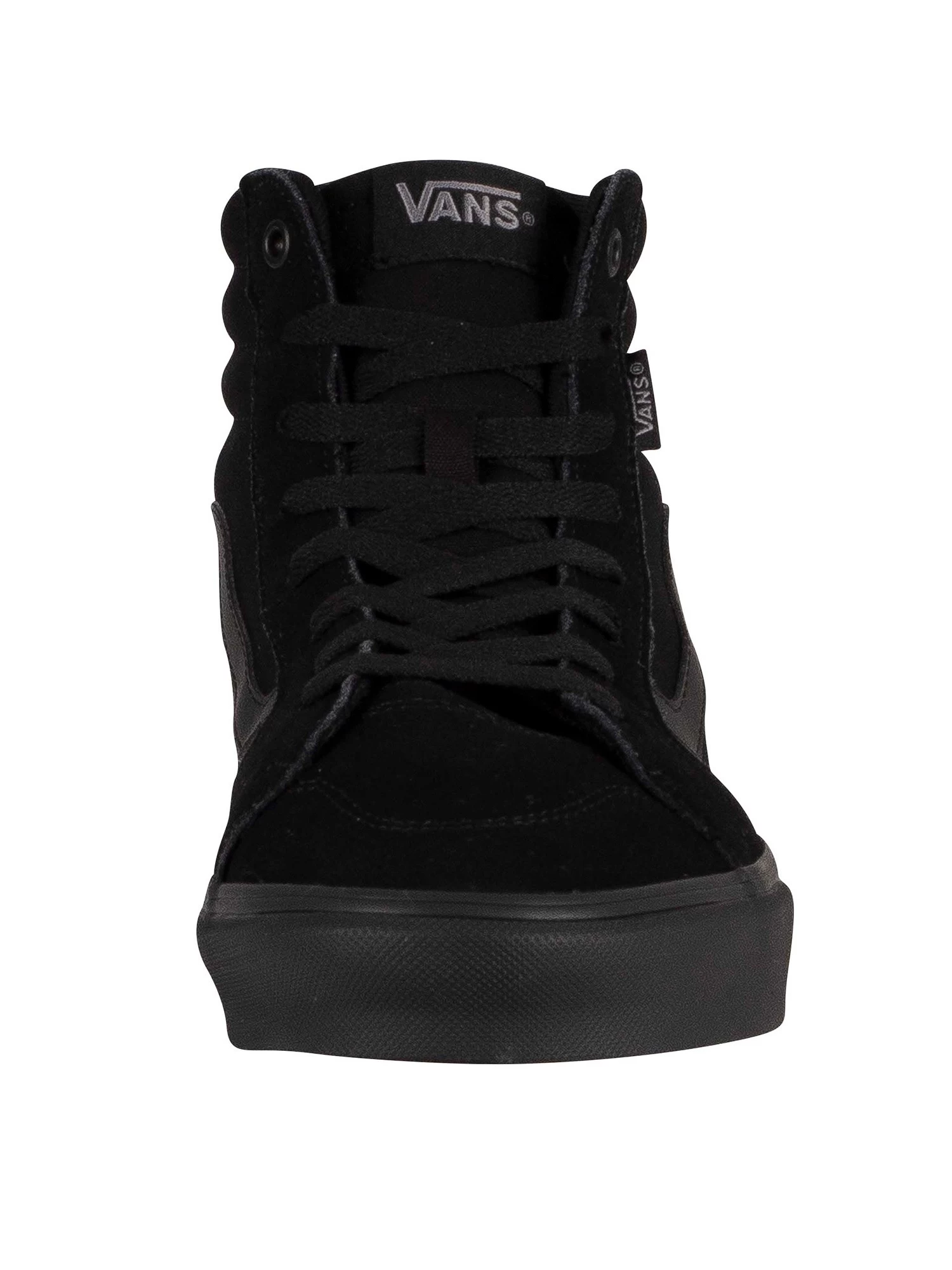 Vans Filmore Hi Suede Trainers - Black/Black - Image 4