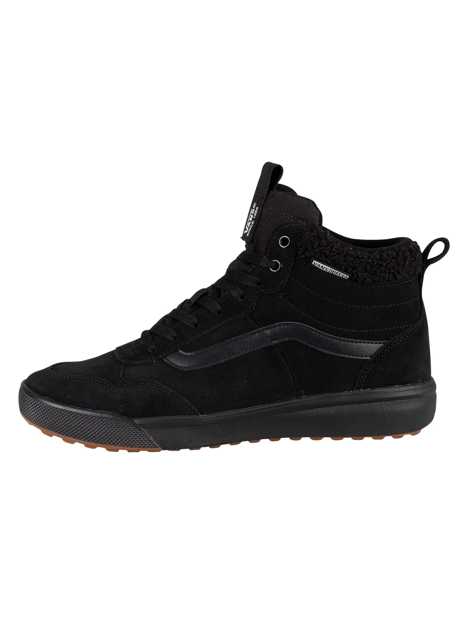 Vans Range Exo Hi Suede Trainers - Black/Black - Image 2
