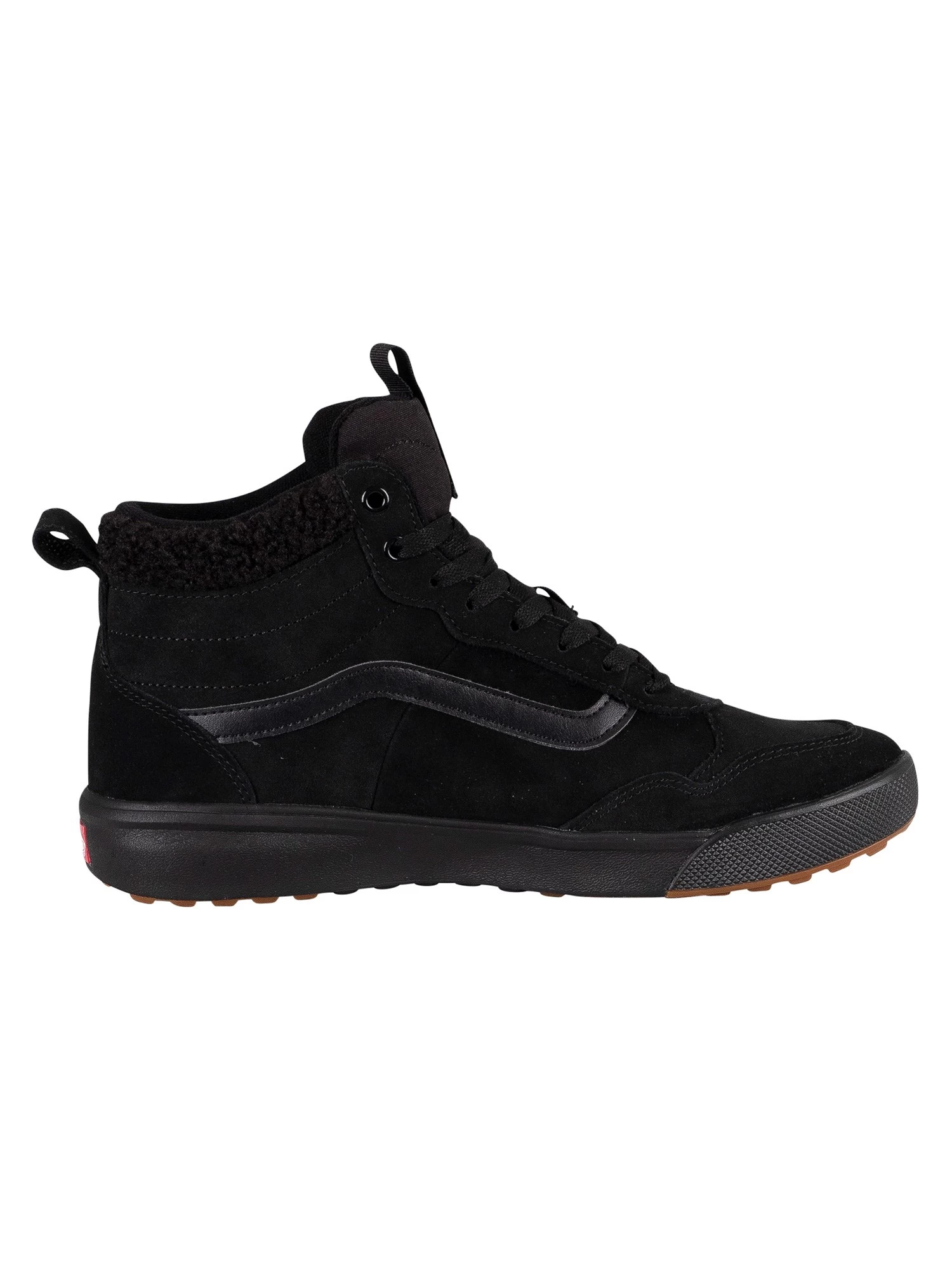 Vans Range Exo Hi Suede Trainers - Black/Black - Image 3