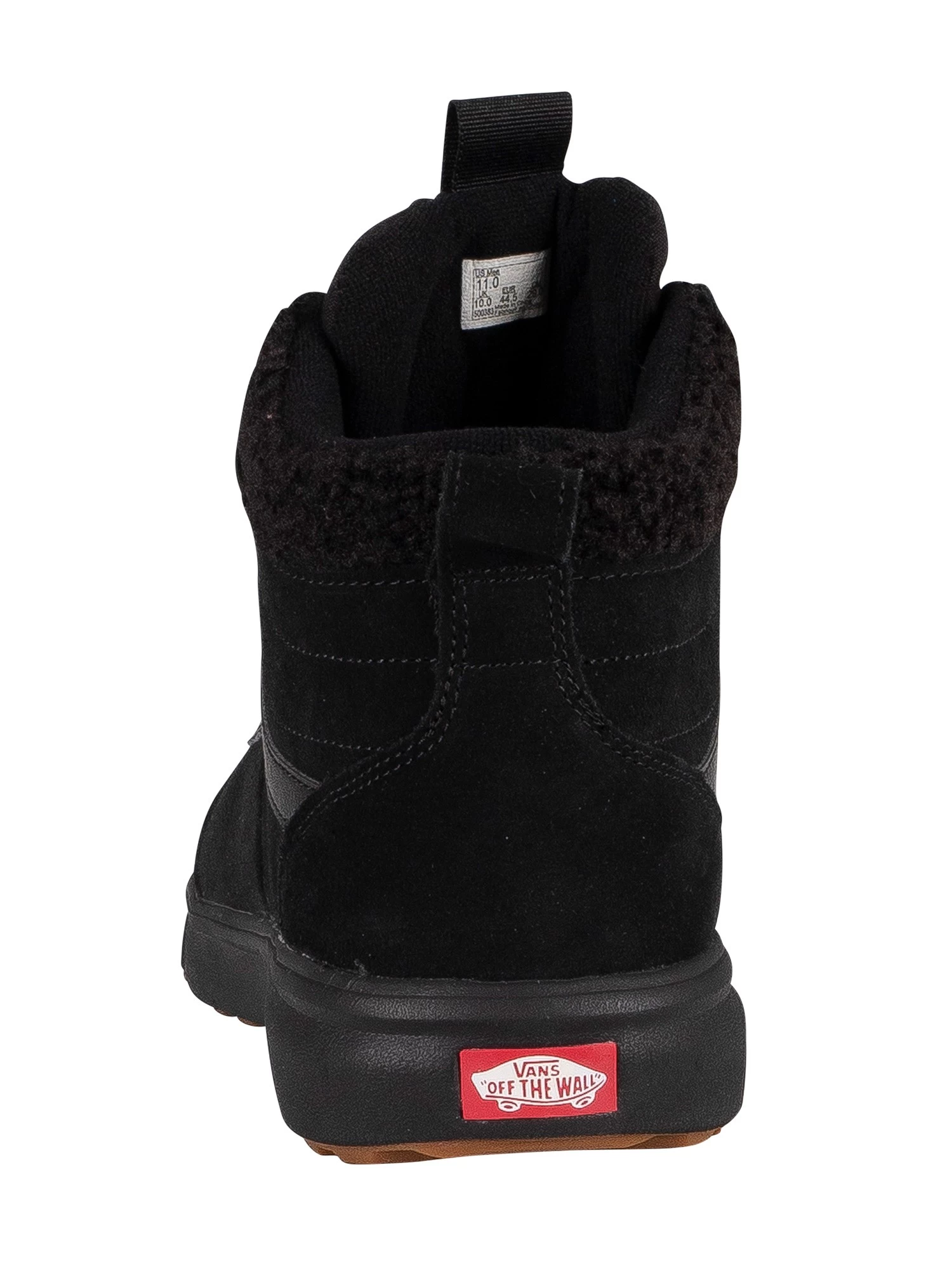 Vans Range Exo Hi Suede Trainers - Black/Black - Image 5