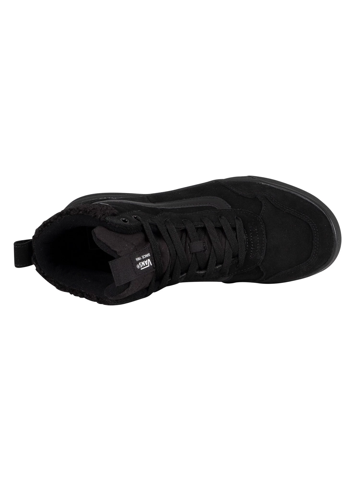 Vans Range Exo Hi Suede Trainers - Black/Black - Image 6