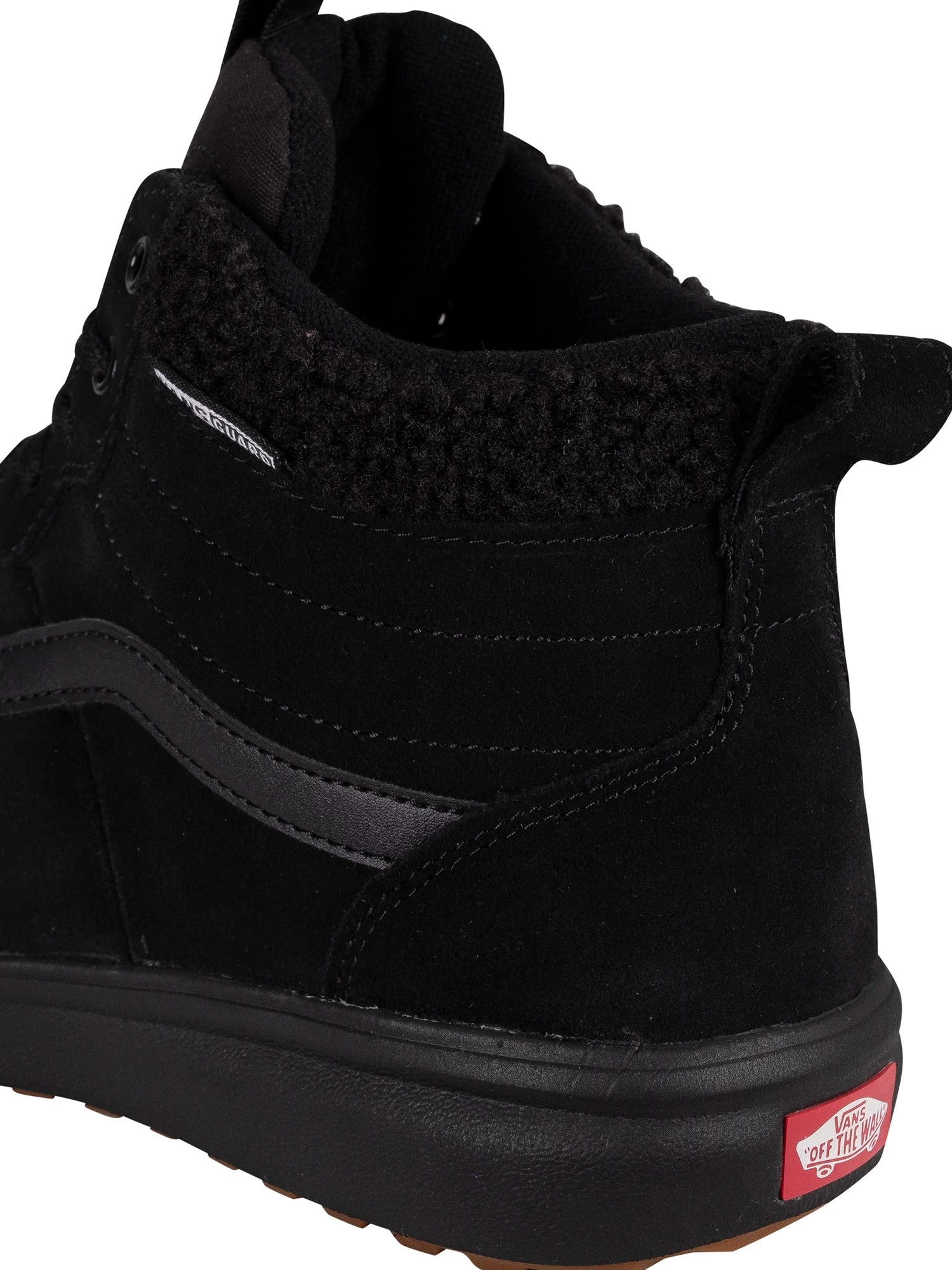 Vans Range Exo Hi Suede Trainers - Black/Black - Image 9