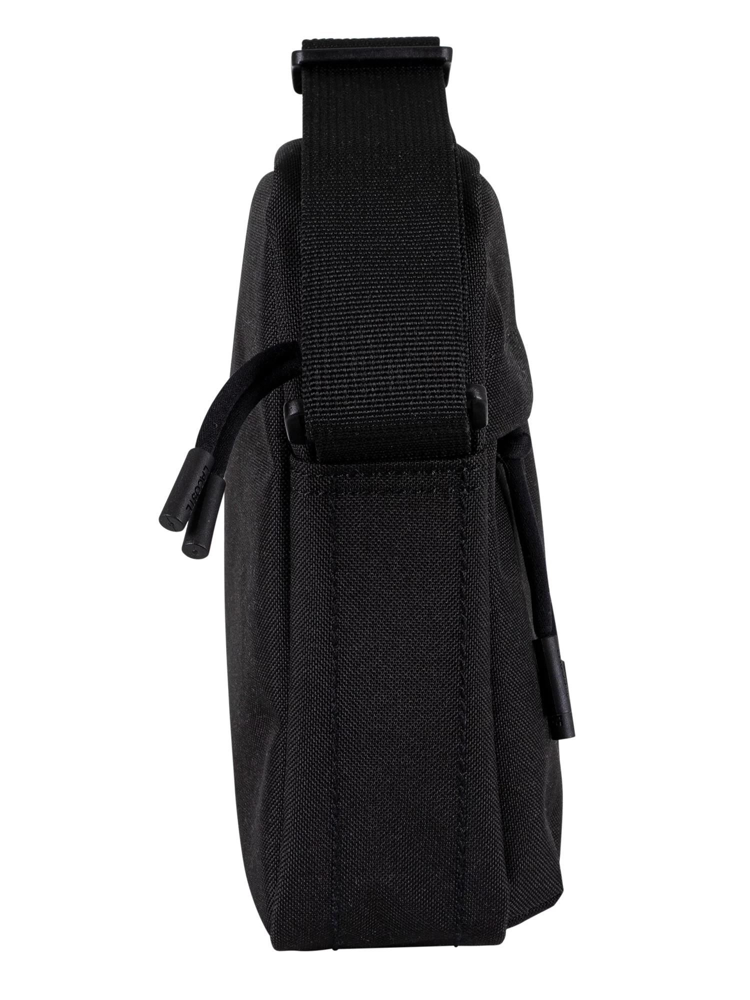 Lacoste Logo Vertical Camera Bag - Black - Image 5