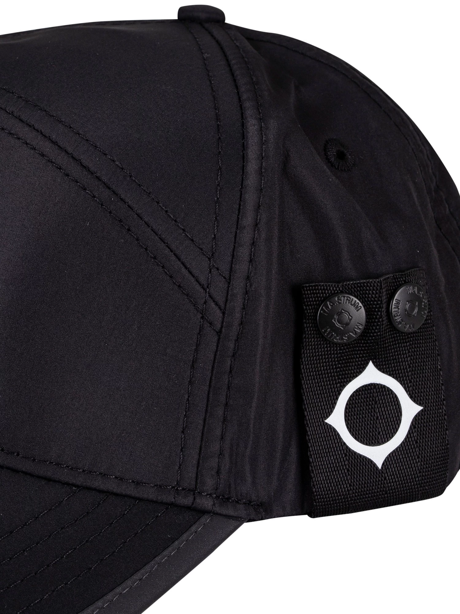MA.STRUM ID Icon Baseball Cap - Jet Black - Image 6
