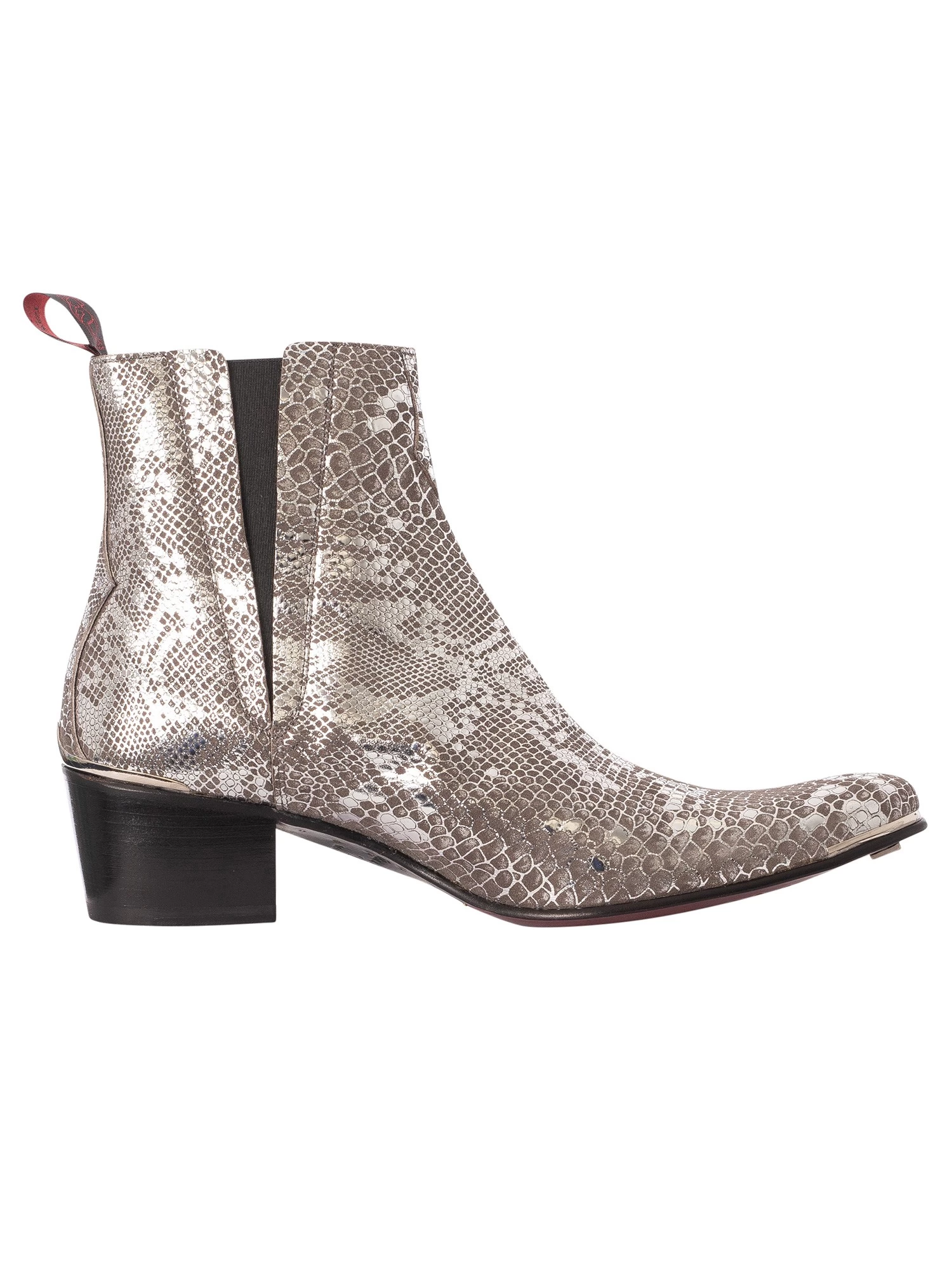 Jeffery West Beetle Leather Chelsea Boots - Asphalt - Image 3