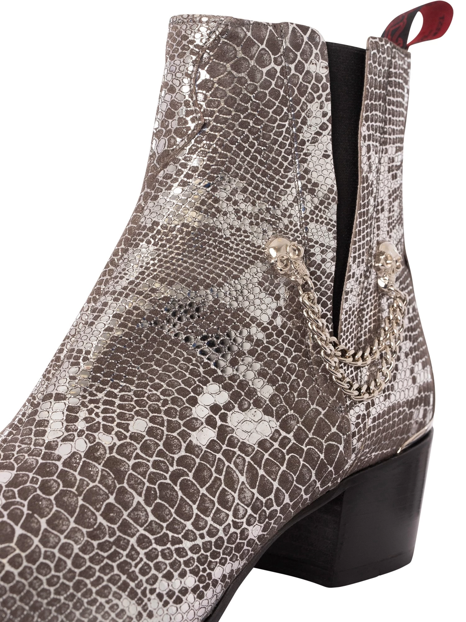 Jeffery West Beetle Leather Chelsea Boots - Asphalt - Image 8