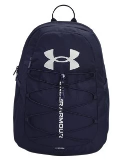 Under Armour Hustle Sport Backpack - Midnight Navy / Metallic Silver