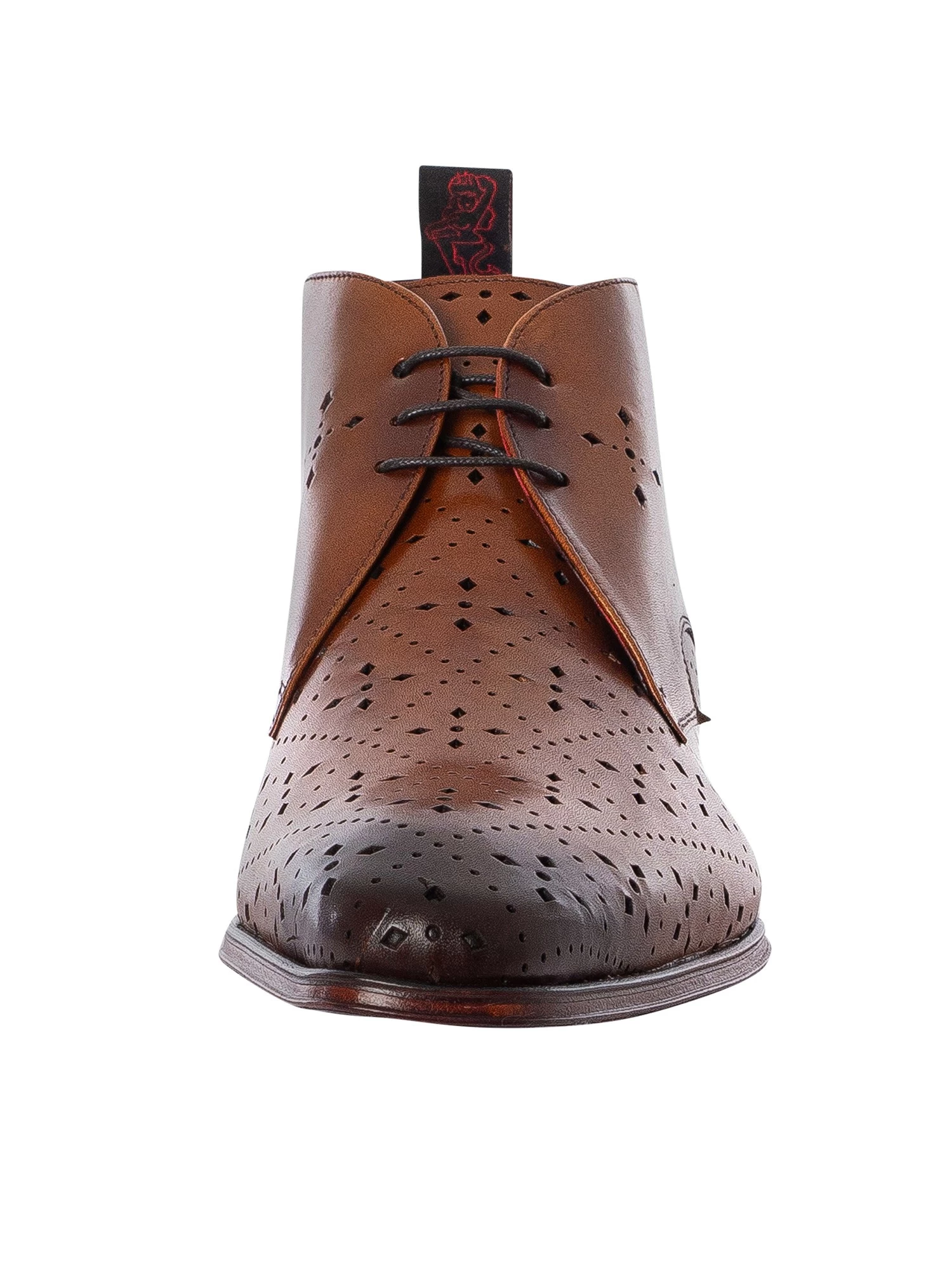 Jeffery West Chukka Diamond Leather Boots - Castano - Image 4