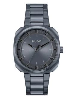 HUGO Shrill Square Watch - Blue