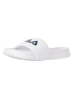Fila Logo Sliders - White