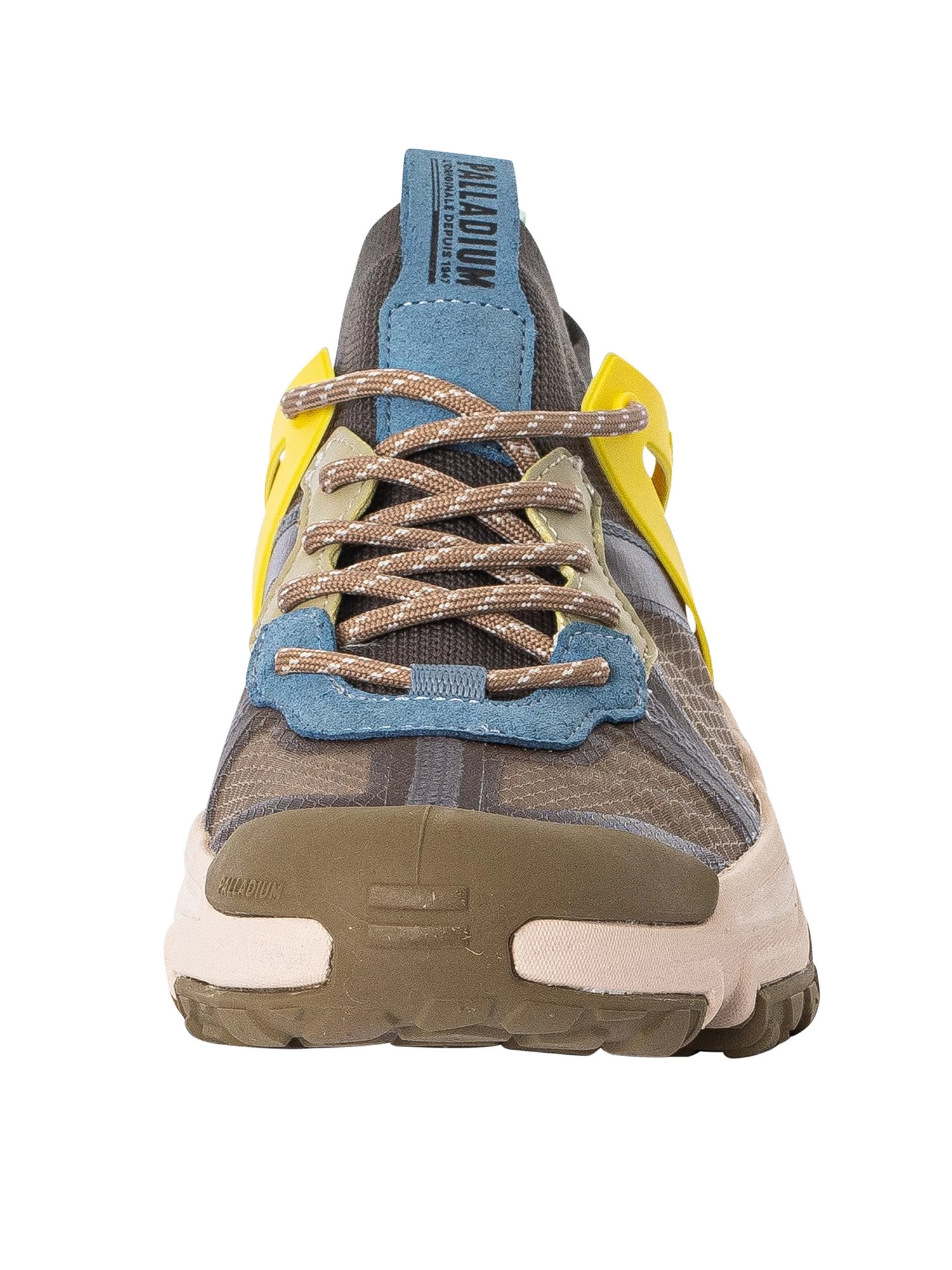 Palladium Off Grid Lo Adventure Trainers - Dusky Green/Black - Image 4