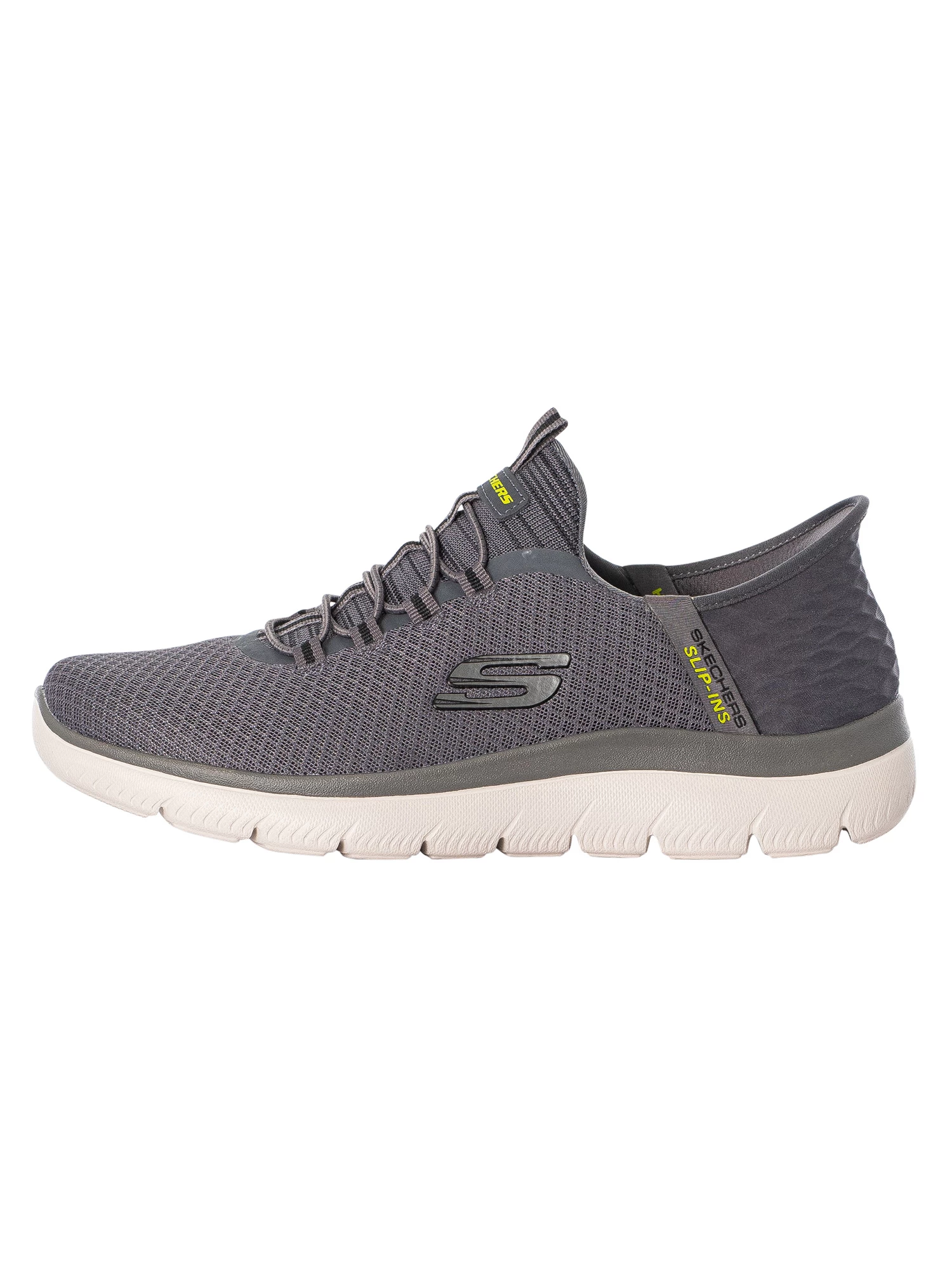 Skechers Slip Ins Summits High Range Trainers - Charcoal - Image 2
