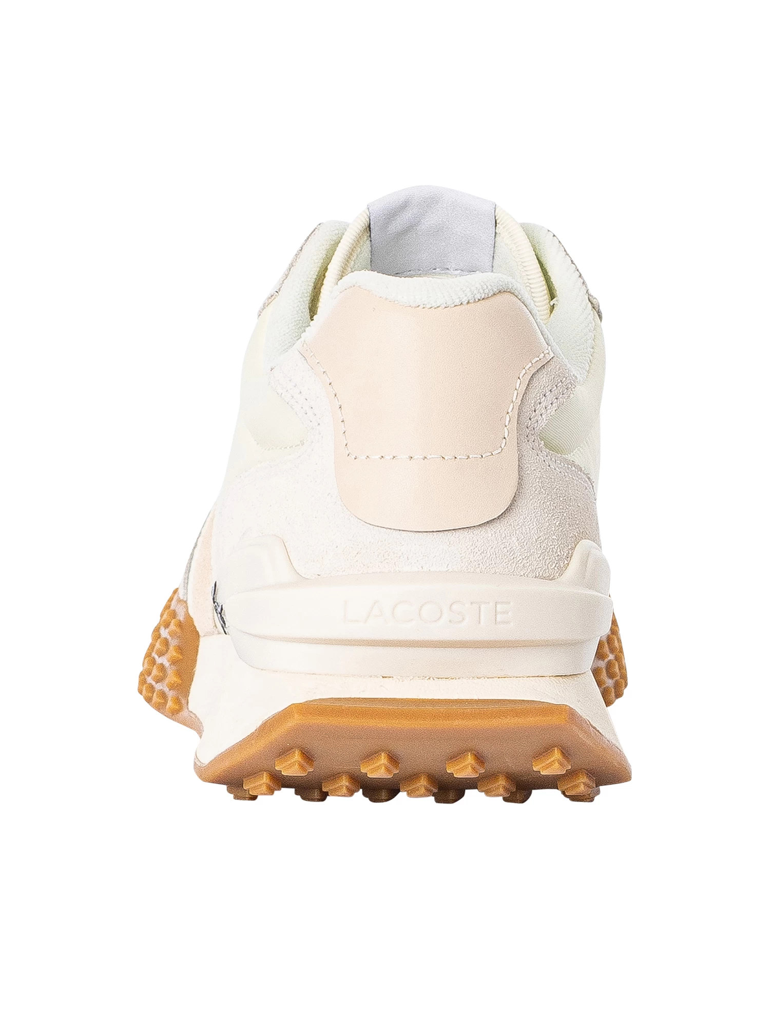 Lacoste L-Spin Deluxe 123 1 SMA Textile Trainers - Off White - Image 5