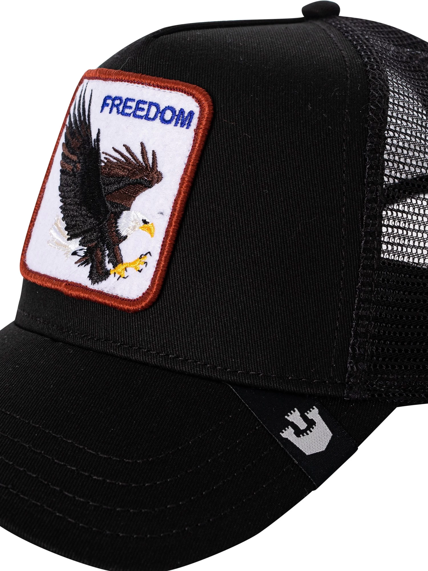 Goorin Bros. The Freedom Eagle Trucker Cap - Black - Image 6