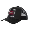 Christian Rose Logo Trucker Cap - Black/White/Red
