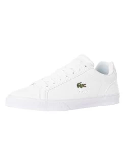 Lacoste Lerond Pro BL 23 1 CMA Leather Trainers - White/White