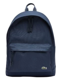 Lacoste Embroidered Logo Backpack - Navy