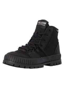 Palladium Pallashock Hiker Boots - Black