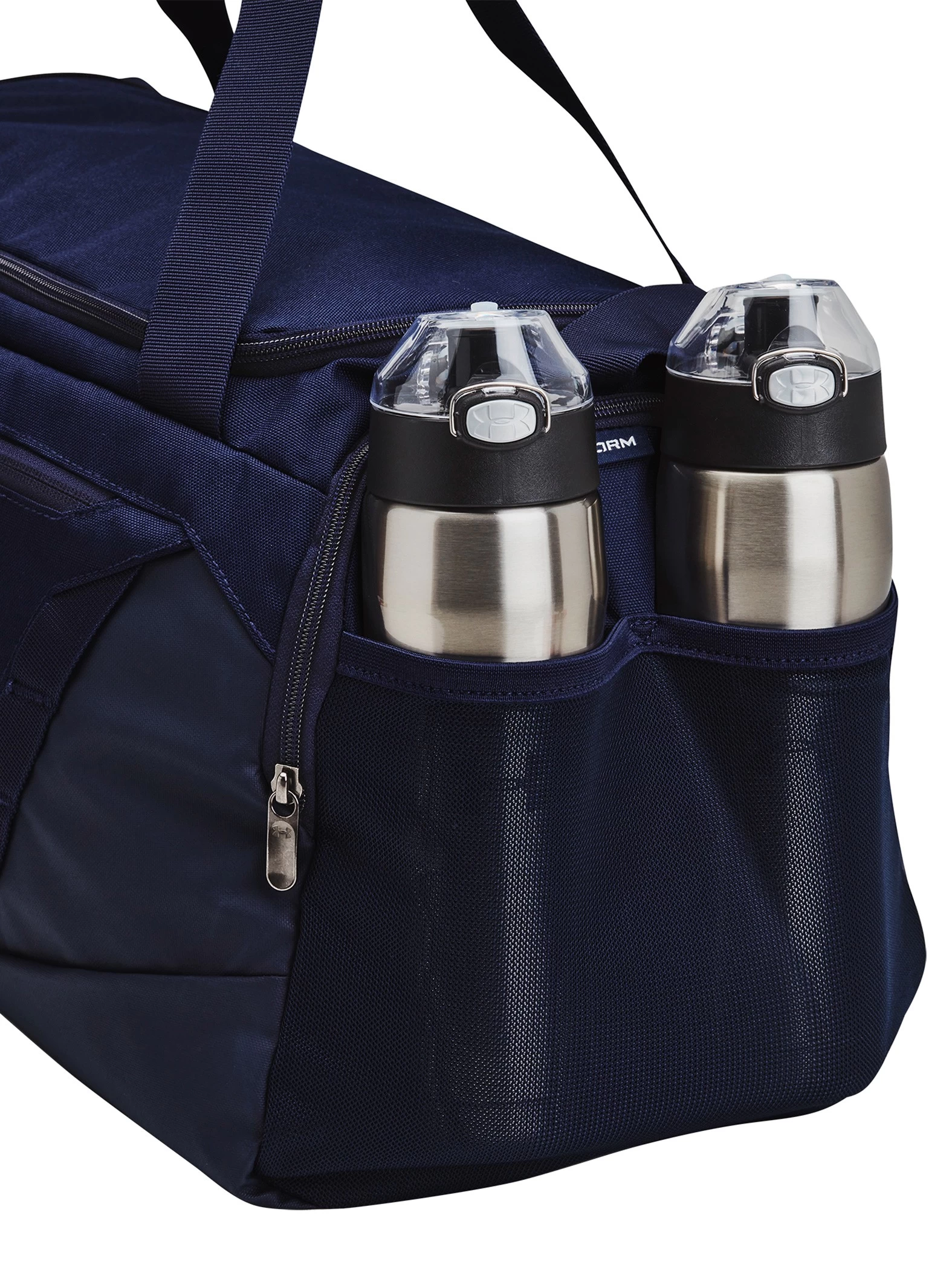 Under Armour Undeniable 5.0 Duffle Bag - Midnight Navy/Metallic Silver - Image 5