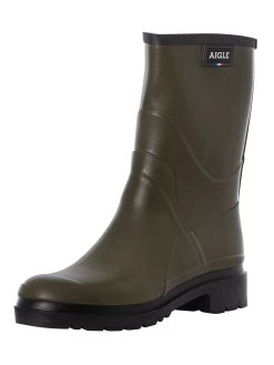 Aigle Bison 2 Ankle Wellington Boots - Khaki