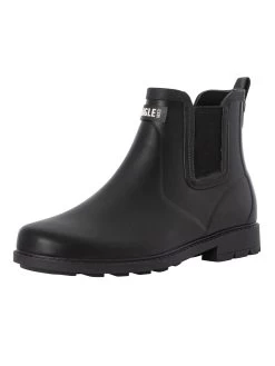 Aigle Carville Short Wellington Boots - Black