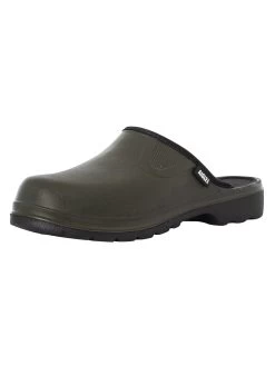 Aigle Taden Clogs - Khaki/Black