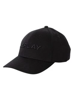Replay Brand Baseball Cap - Black