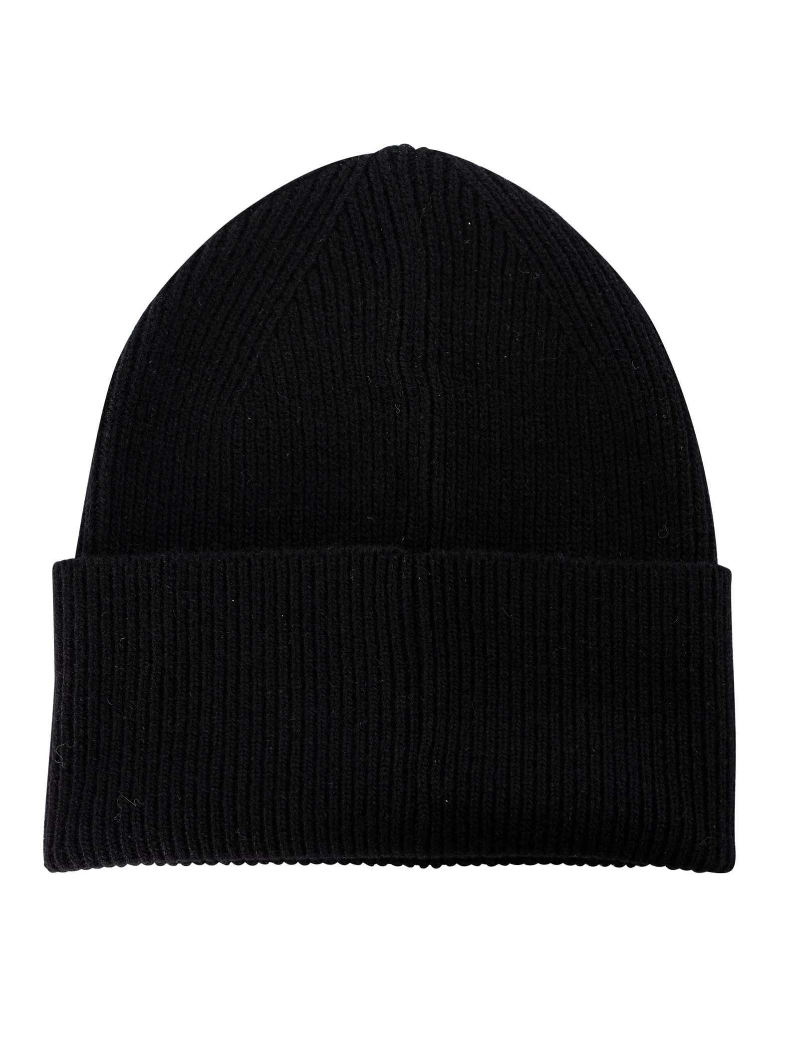 HUGO Xaff Beanie Hat - Black/Red - Image 3