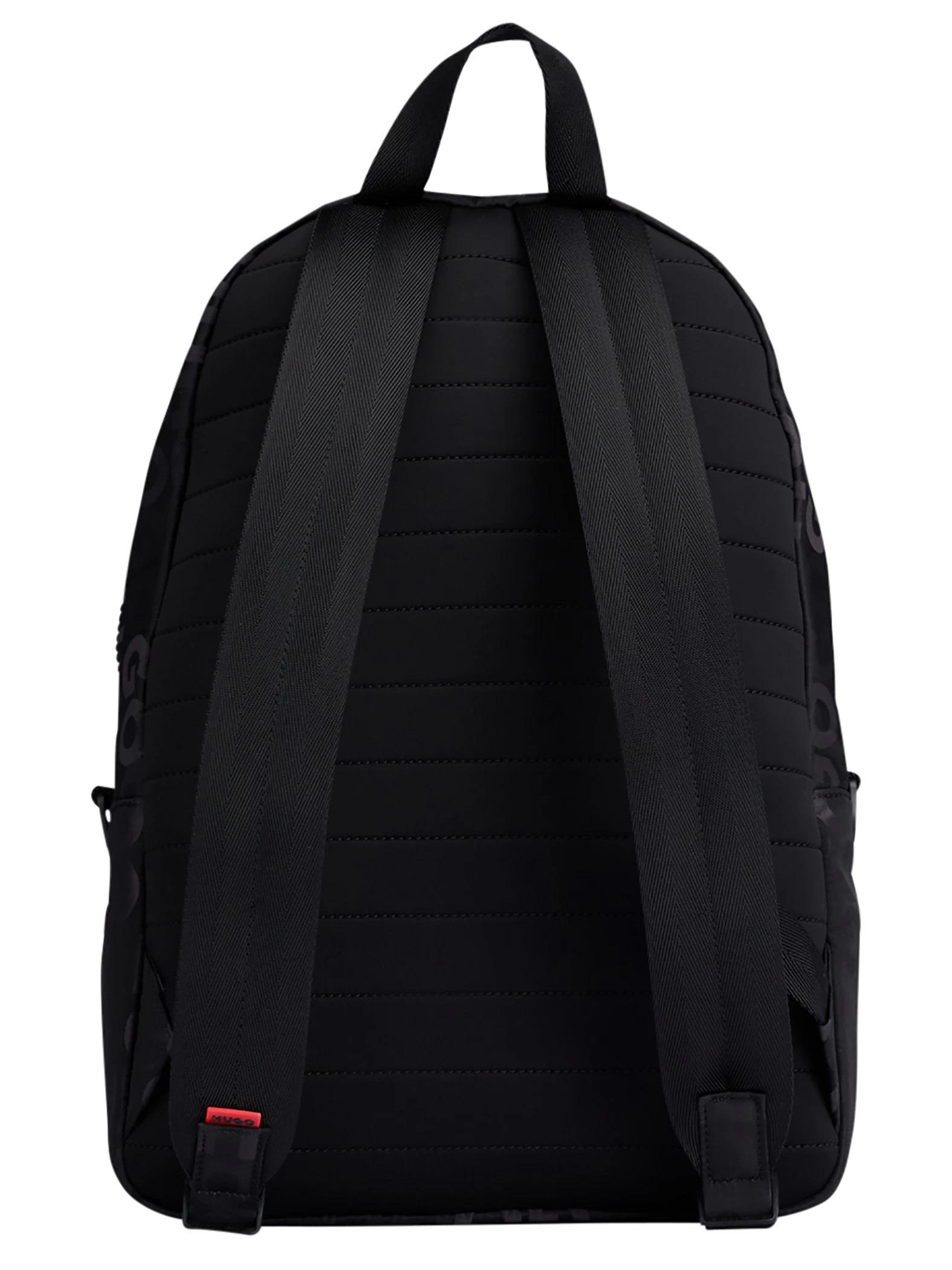 HUGO Ethon 2.0 Multi Logo Backpack - Black - Image 3