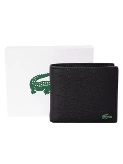 Lacoste Billfold Coin Wallet - Black