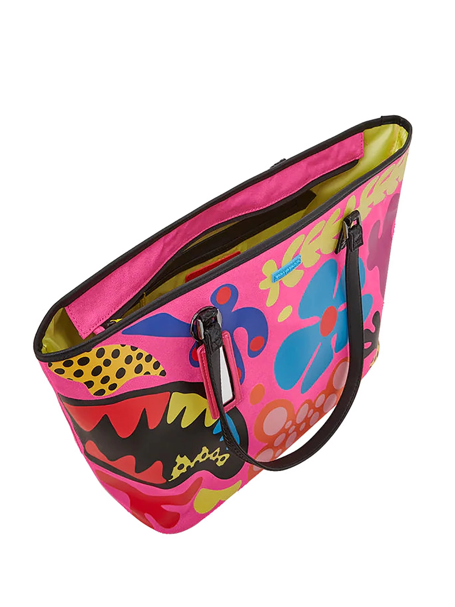Sprayground Wild Flora Tote Bag - Fuchsia - Image 4
