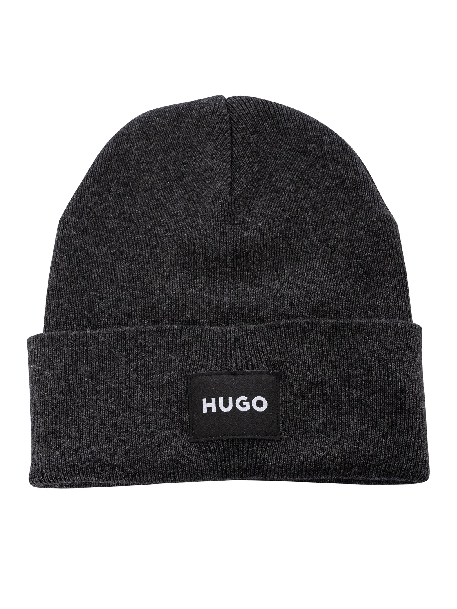 HUGO Xevon Beanie - Dark Grey