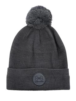 Under Armour Driver Pom Beanie - Grey