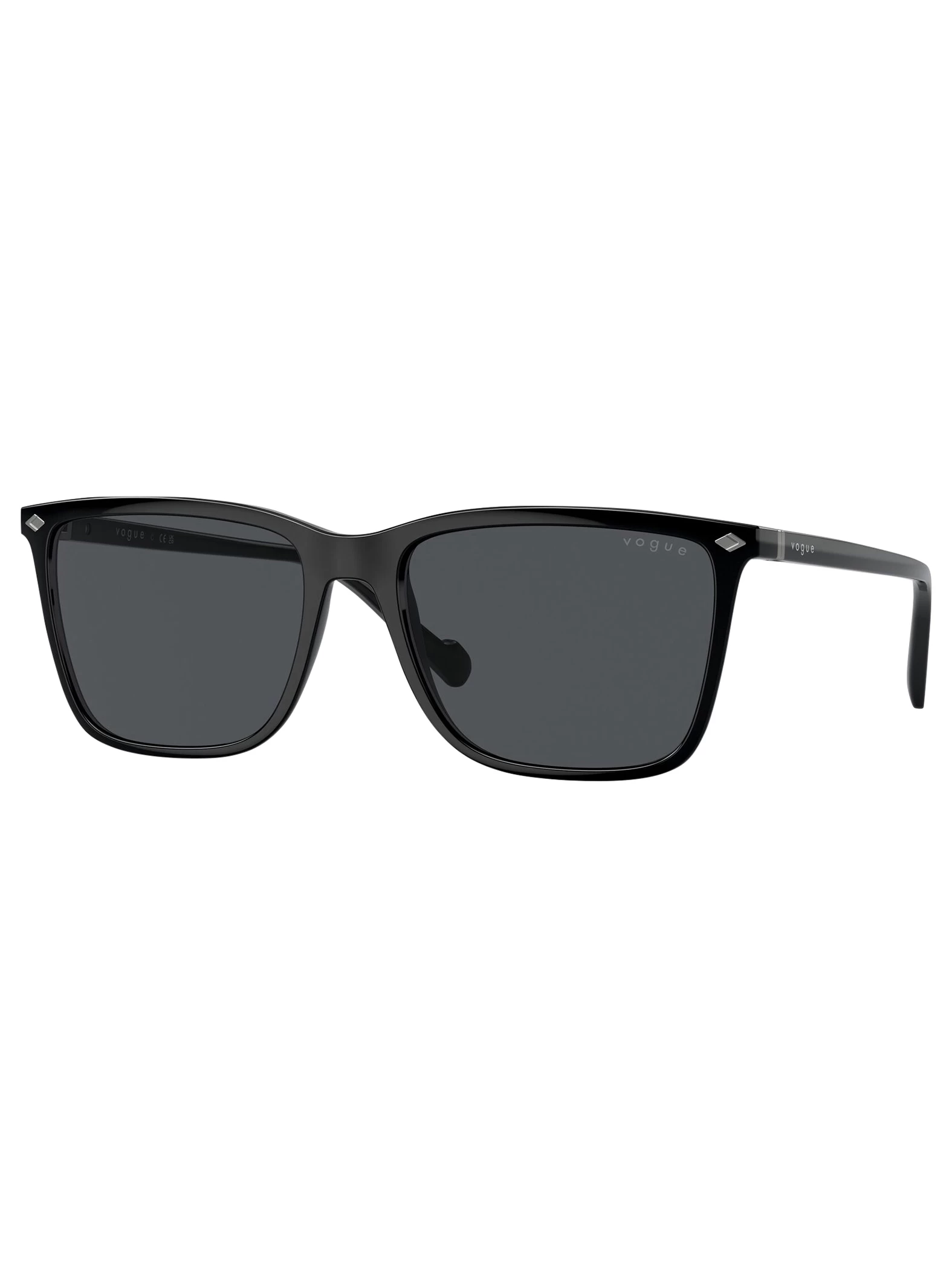 Vogue VO5493S Rectangular Sunglasses - Black