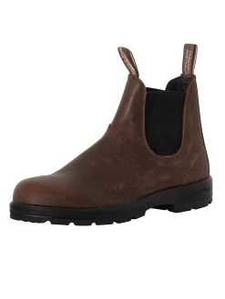 Blundstone Leather Chelsea Boots - Antique Brown