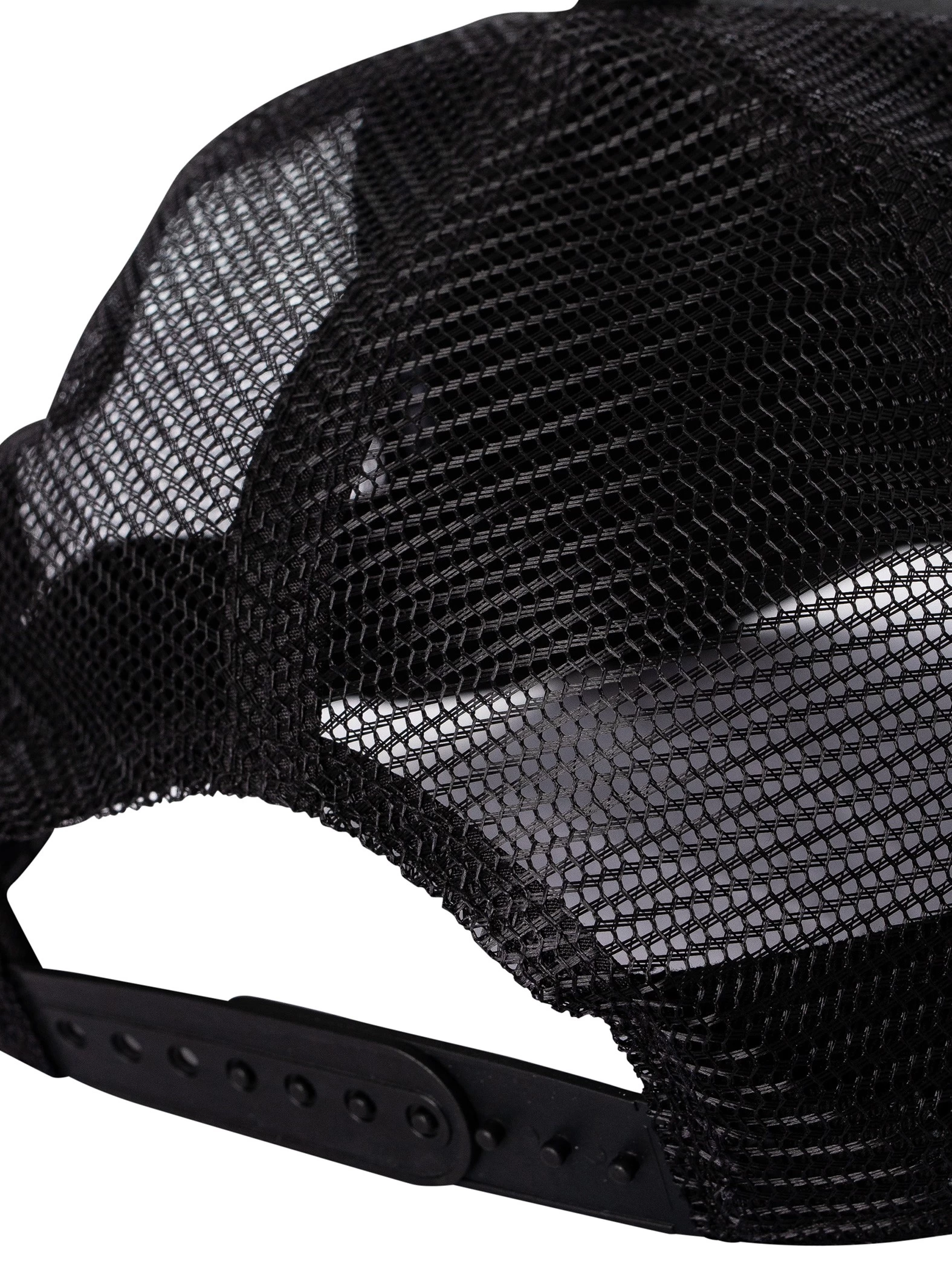 Christian Rose Iconic 50/50 Plate Trucker Cap - Black/White - Image 7