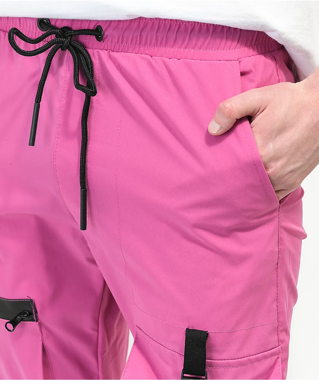 American Stitch Multi Pink Cargo Pants - Image 6