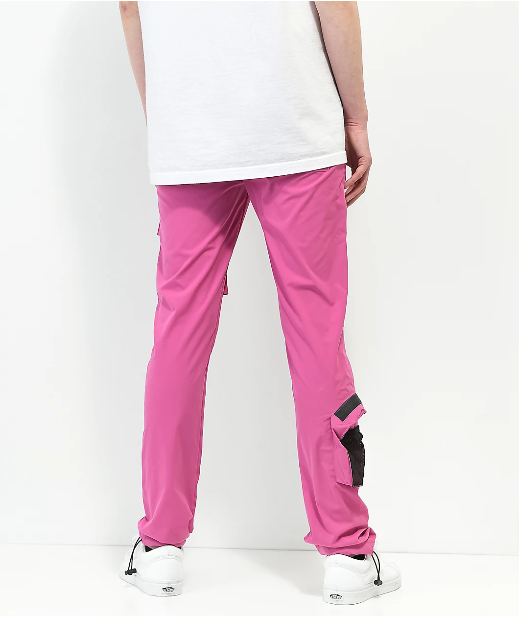 American Stitch Multi Pink Cargo Pants - Image 2