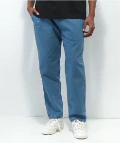 Cookman Light Blue Denim Chef Pants