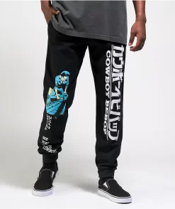 Cowboy Bebop Black Jogger Sweatpants