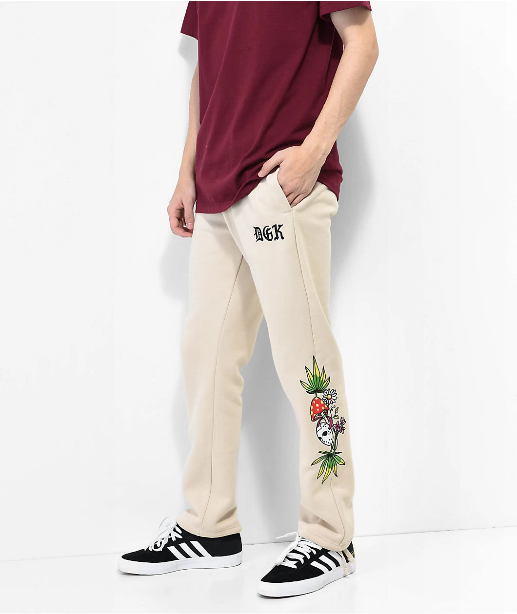 DGK Harmony Sand Fleece Sweatpants - Image 6