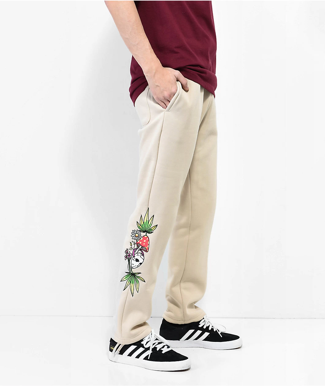 DGK Harmony Sand Fleece Sweatpants - Image 7