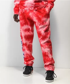 DGK X Kool-Aid Smash Red Tie Dye Sweatpants