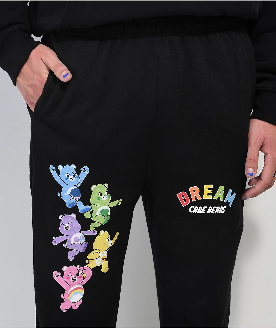 DREAM X Care Bears Black Sweatpants - Image 3
