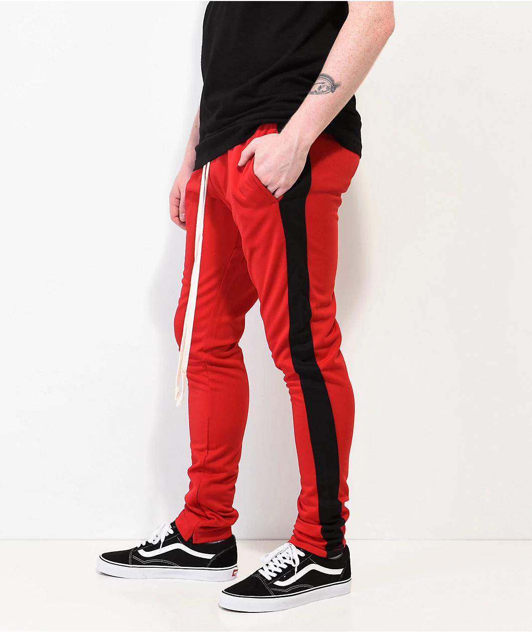 EPTM Red & Black Track Pants - Image 3