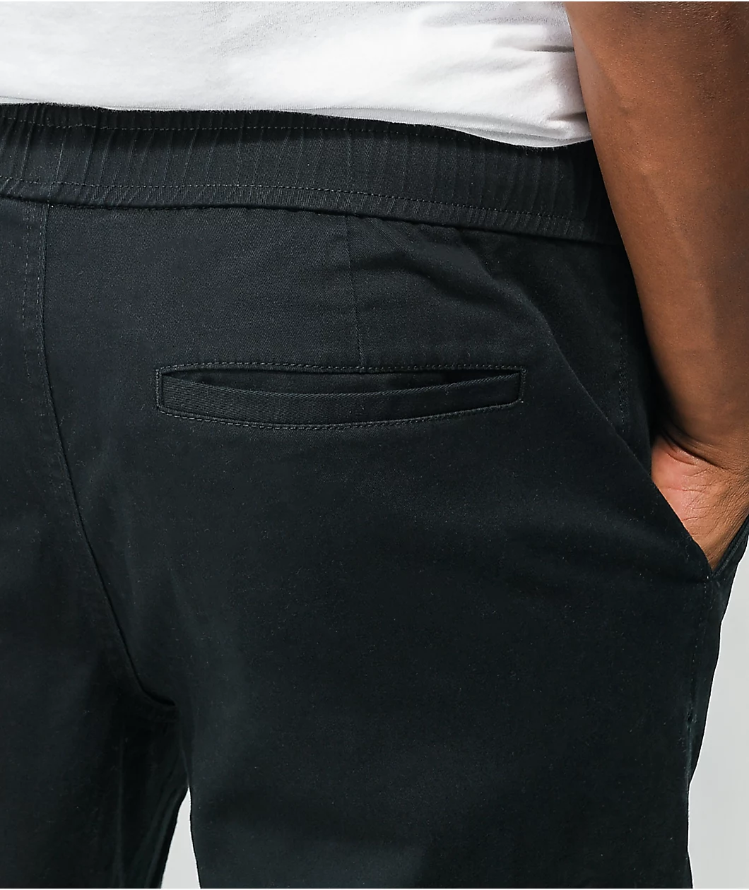 Empyre Creago Black Cargo Jogger Pants - Image 5