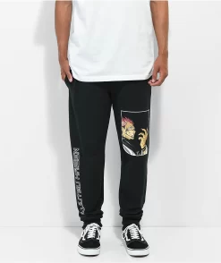 Episode X Jujutsu Kaisen Ryomen Sukuna Black Sweatpants