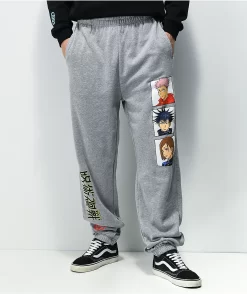 Episode X Jujutsu Kaisen Squad Grey Sweatpants