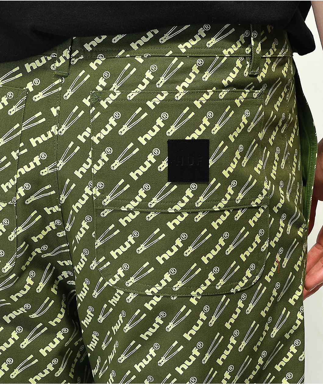 HUF Breaker Boyd Olive Pants - Image 5